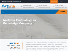 Tablet Screenshot of intercadsys.com